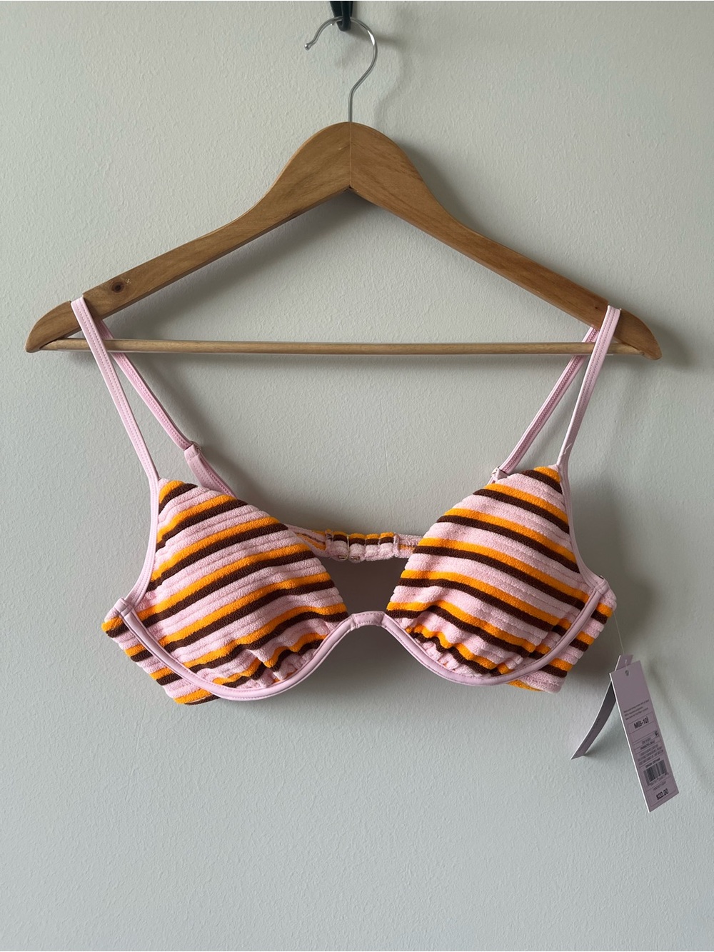 Wild Fable Women’s Underwired Bikini Top Medium (8-10) NWT Stripes